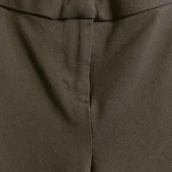 Amanda & Chelsea Size 2 Women's Black Knit Ankle Pants Stretch - Picture 2 of 5